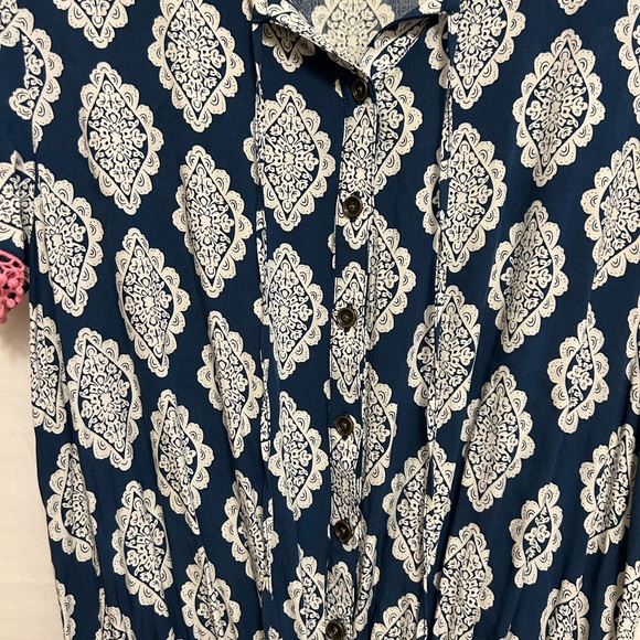 Matilda‎ Jane Paisley Print Romper Size Small - Picture 5 of 11